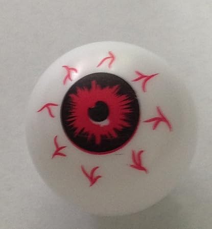 Amazon Com Set Of 12 Super Creepy Plastic Eyeballs Toys Games