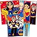 Super Hero Girls School Supplies Value Pack -- 2 Portfolio Folders, Notebook and Wonder Woman Pens
