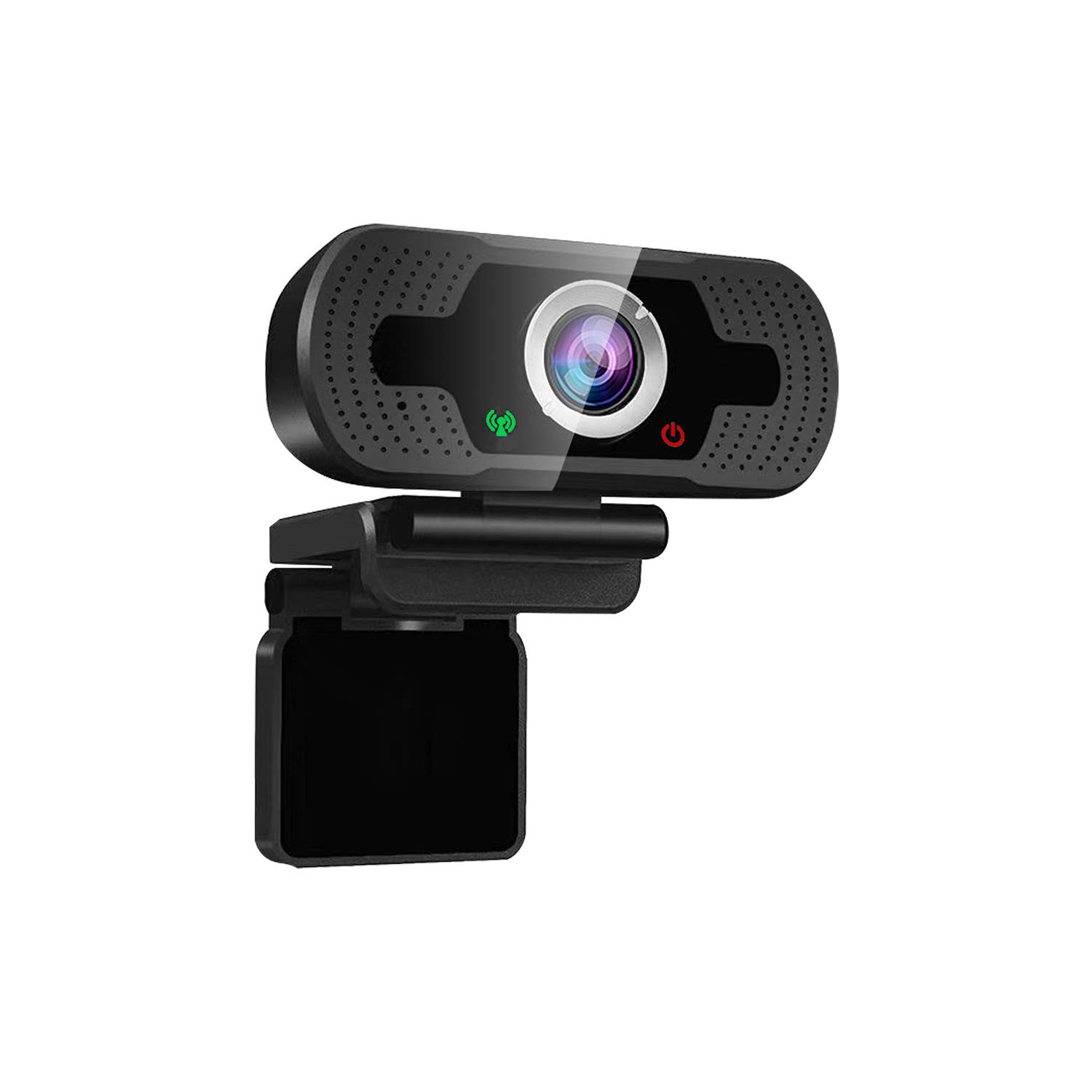 TELLUR Webcam Full HD Basic, 1080p / 30fps, Automatic Correction in Low Light Conditions, Built-in Microphone, 85° Angle, Manual Focus, Cable 1.5 m, USB, Black