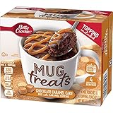 Betty Crocker Baking Mug Treats Chocolate Caramel Cake Mix with Caramel Topping, 12.5 oz(us)