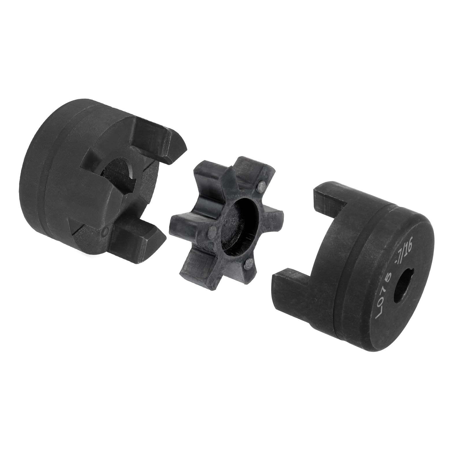 uxcell 7/16" to 7/8" L075 Flexible 3-Piece L-Jaw
