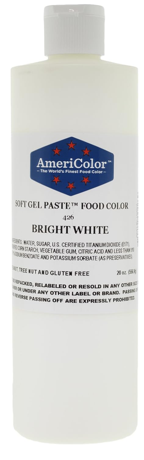 Bright White Soft Gel Paste, 20 Ounce