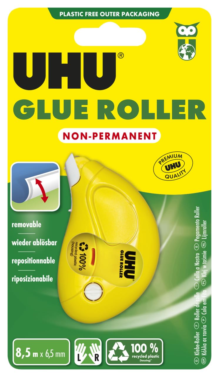 Uhu Dry&Clean 50520 Adhesive Tape Applicator Non-Permanent 8.5 m x 6.5 mm