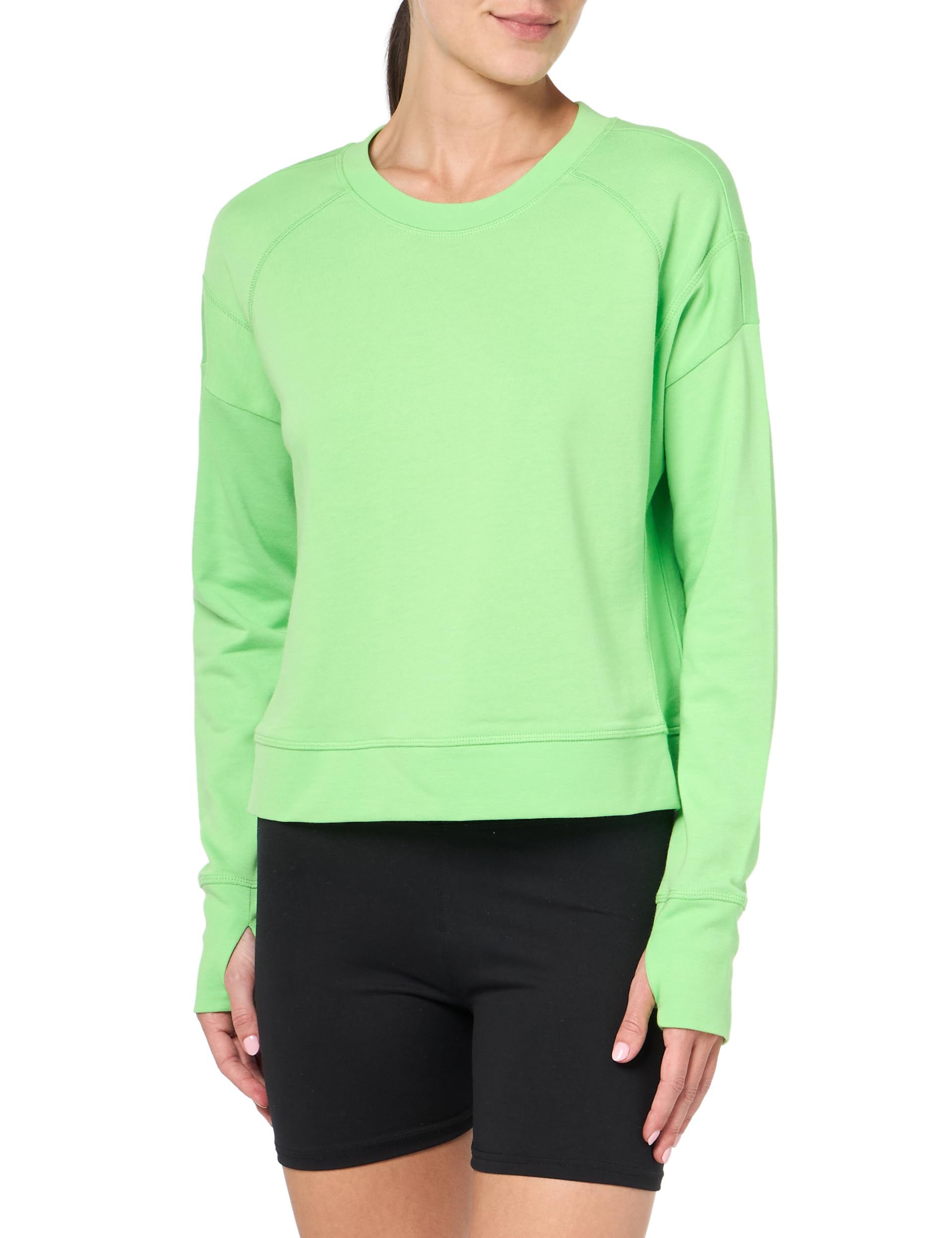 Sweaty Betty After Class Cropped Crewneck Sweatshirt