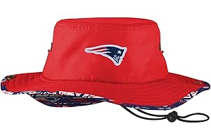 FOCO NFL Team Logo Solid Hybrid Sport Outdoor Sun Bucket Boonie Hat