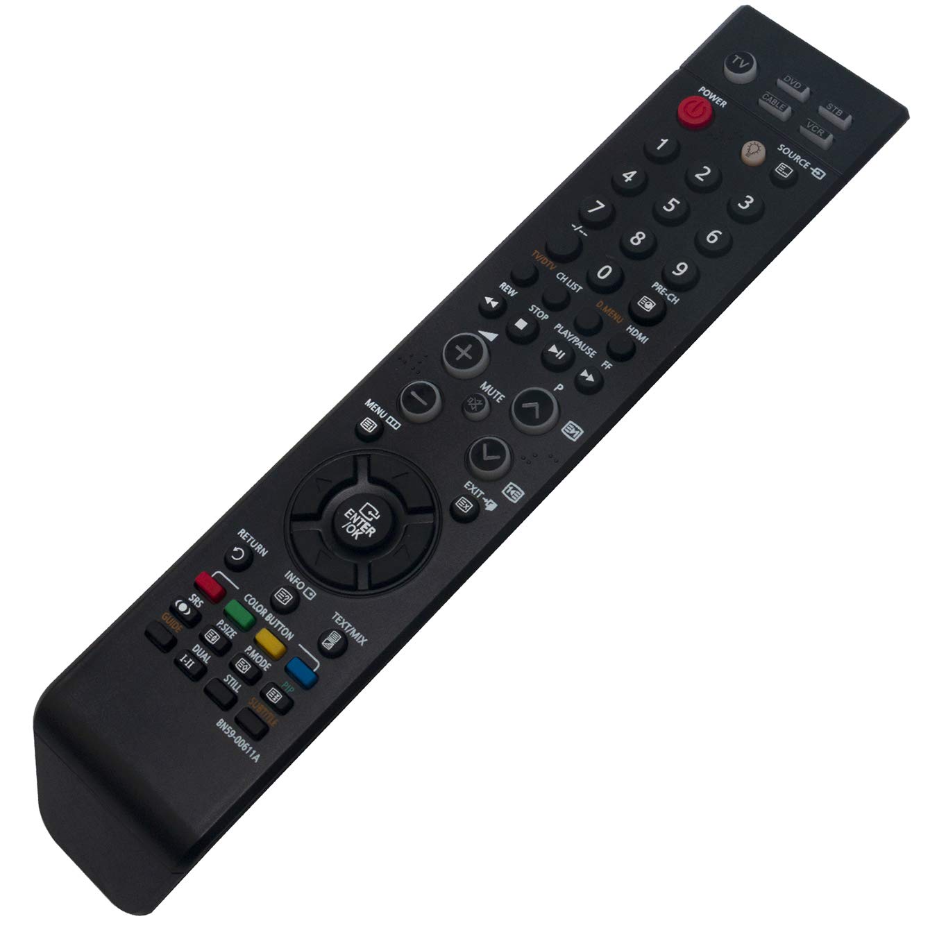 VINABTY Replacement Remote BN59-00611A Sub BN59-00538A Compatible with LCD TV Samsung LE32S86BD LE46M87BD LE20S51B LE22S86BDX LE27S71B LE32S76BDX