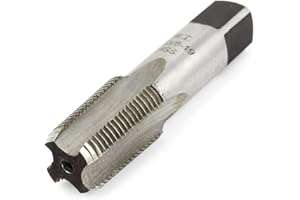 uxcell ZG 3/8-19 BSP 55 Degree 4 Flutes HSS Pipe Thread Tap 70mm Length