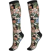 Geoocii Compression Socks For Women & Men 15-20 Mmhg, Best For Running, Nursing, Hiking, Flight&Travel