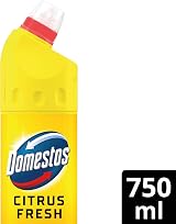 Domestos Citrus Fresh Thick Bleach 750 ml disinfectant 99.99% bacteria view 2