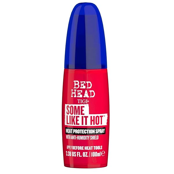 TIGI BED HEAD SOME LIKE IT HOT HEAT PROTECTION SPRAY FOR HEAT STYLING 3.38 FL OZ