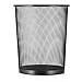 Halter Large Mesh Metal Wastebasket - 14