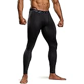 TSLA Men's Thermal Compression Pants, Athletic Sports Leggings & Running Tights, Wintergear Base Layer Bottoms