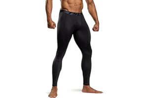 TSLA Men's Thermal Compression Pants, Athletic Sports Leggings & Running Tights, Wintergear Base Layer Bottoms