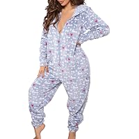 Pijama Tipo Mameluco Gilmore Girls - Estampado Luke's Diner Stars Hollow, Manga Larga, Talla XX-Large/XXX-Large, Blanco