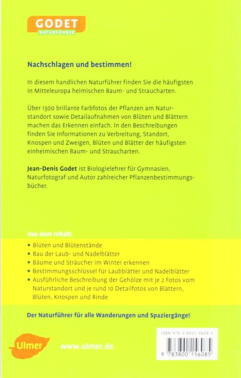 Einheimische Baume Und Straucher 9783800156085 Amazon Com Books