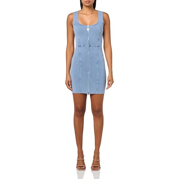 True Religion Womens Sleeveless Denim Big T Casual Dress, Cardinal, Large  US at Amazon Women's Clothing store