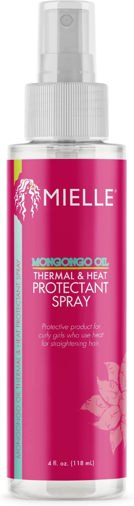 Mielle Organics Mongongo Oil Thermal Heat Protectant Spray 8 oz for