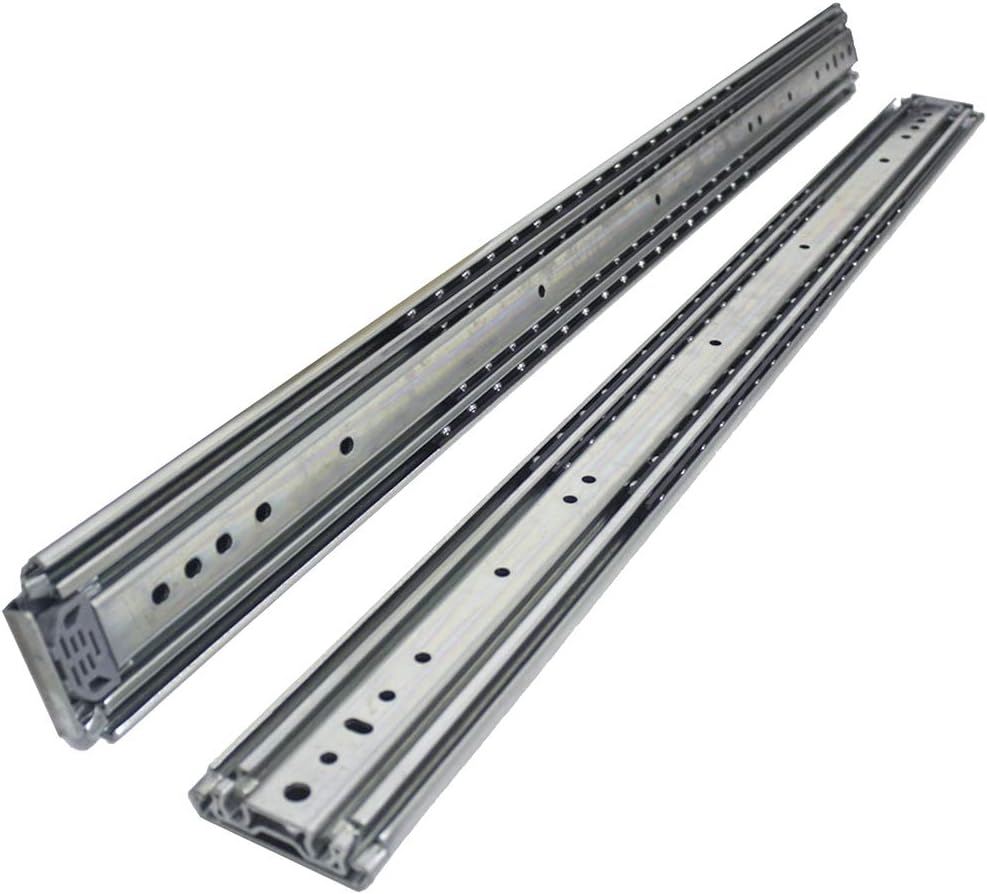 VADANIA 1200mm Heavy Duty Drawer Runners #A76 1 Pair, Max Load 220kg, Side Mount Full Extension Ball Bearing