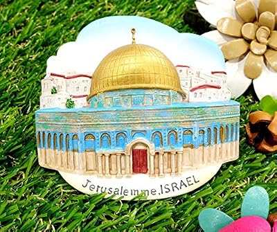 Jerusalem Israel 3d New Fridge Magnet Landmark Souvenir Ceramic Resin Gift