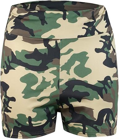 Slim fit camo shorts Clearance