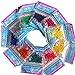 50 Bags Magic Water Gel Crystal Soil Beads Growing Jelly Ball Decoration Vase Filler - Transparent Reuseable Water Beads Gel (Blue)