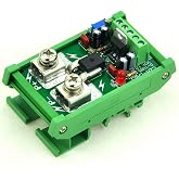 Electronics-Salon DIN Rail Mount +/-100Amp AC/DC Current Sensor Module, based on ACS758