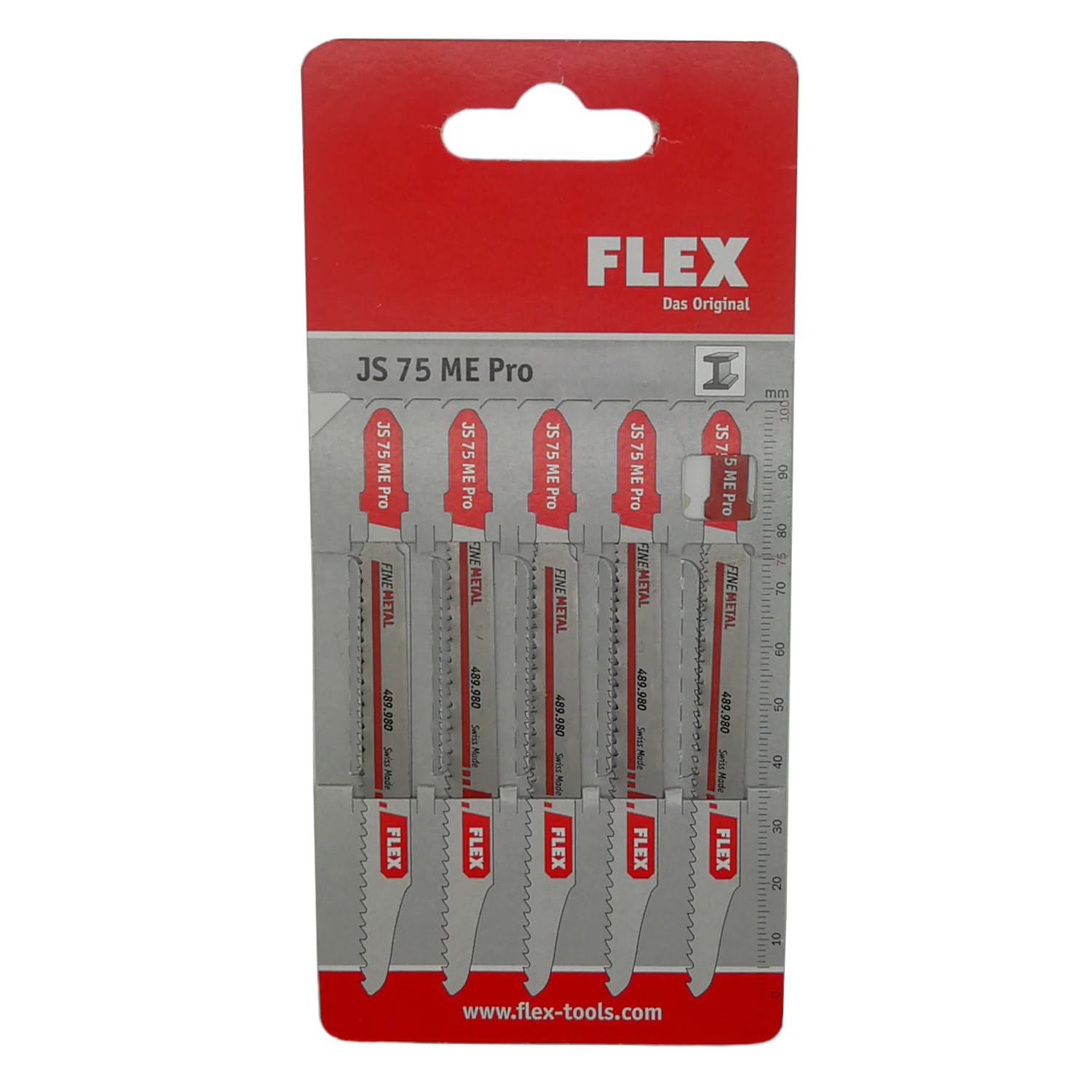 FLEX HOJA SIERRA CALAR METAL JS 75 ME PRO VE 5