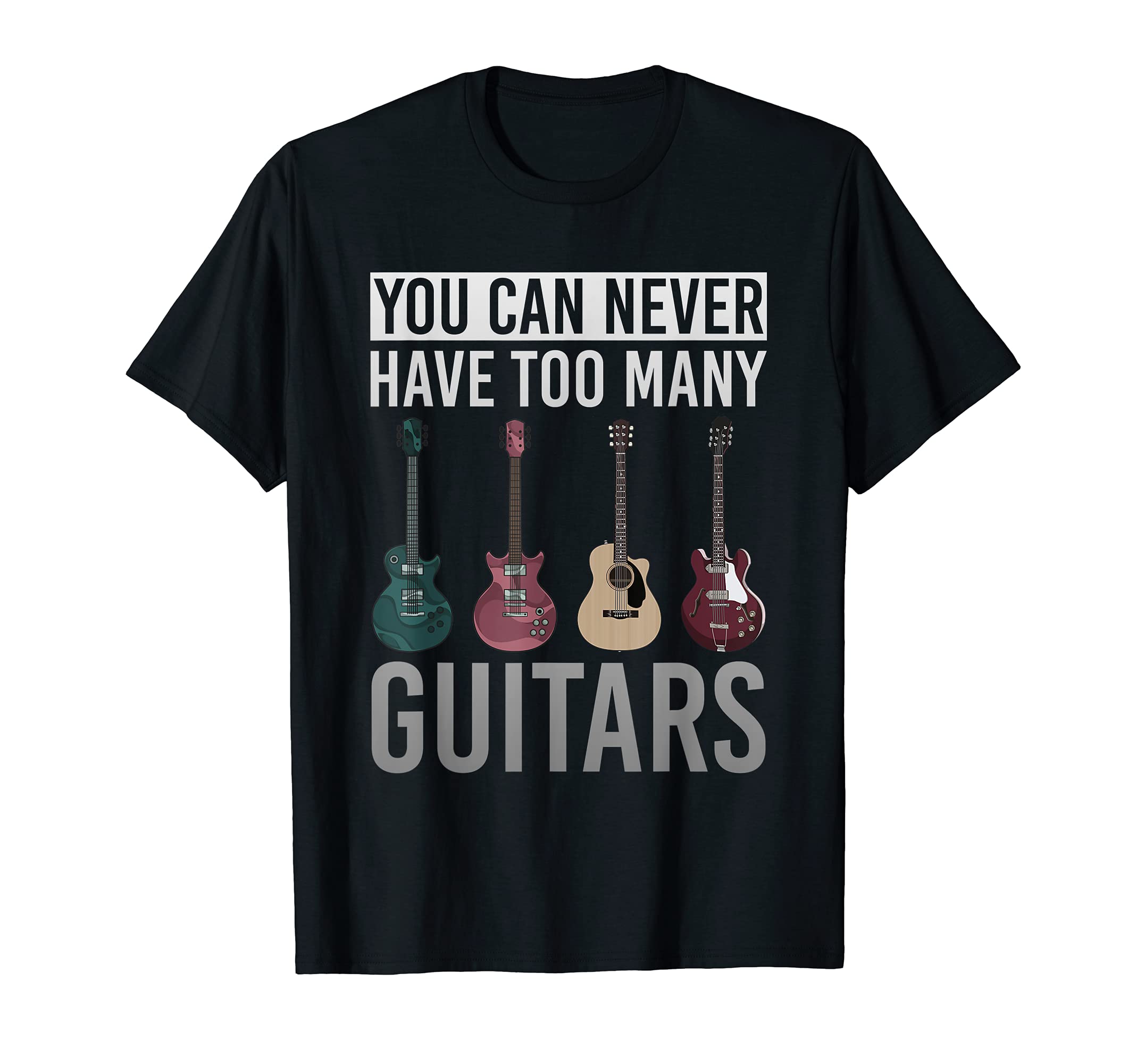 Funny Musical Instrument Electric Guitarist Acoustic Guitar T-Shirt