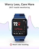 Kids Smart Watch Heart Rate Pedometer 5ATM Waterproof Sleep Monitor view 3