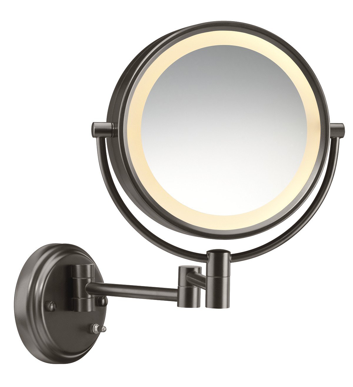 Home & Kitchen Conair BE6BX Double Sided Lighted 8X Magnification FogFree Wall Mount Mirror