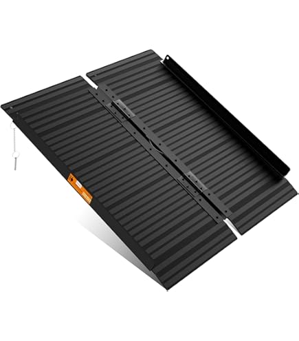 Amazon.com: WHALEMOTOR Black Portable Wheelchair Ramp, 3FT No-sew