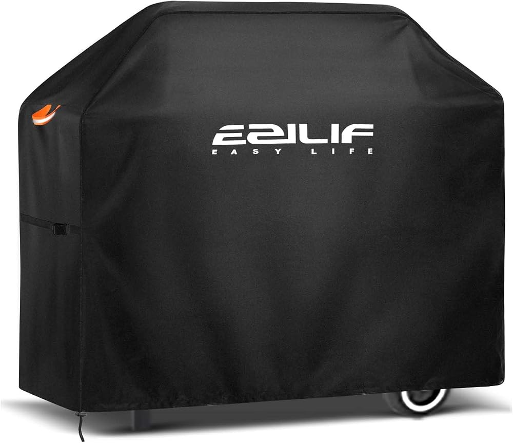 Ezilif 165x70x125 cm Waterproof BBQ Cover Heavy Duty Oxford 210D