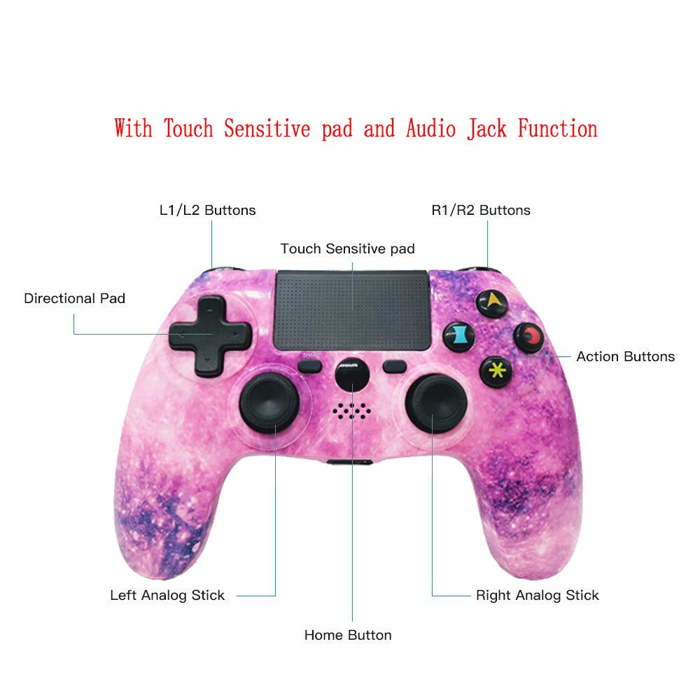 PS4 Controller Wireless GamePad for Sony Playstation 4 Dual Shock Game Remote Six-axis Gaming Joystick