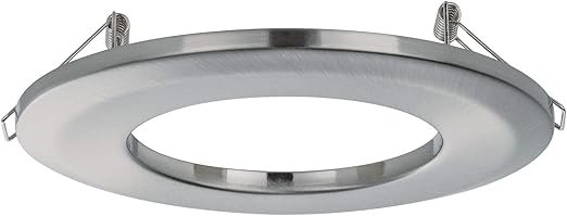 Paulmann Leuchten 92498 Adaptor Brushed Iron Recessed Spotlight Converter For Installation Openings From 75 120 Mm Ceiling Spotlight Adaptor Ring Recessed Light Metal Amazon De Beleuchtung