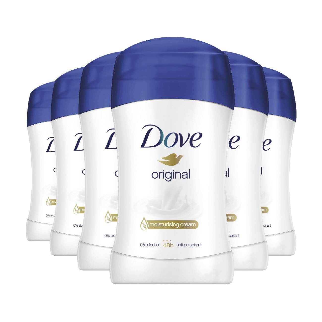 Dove Deodorant Stick Antiperspirant 6/40G Original Scent