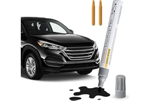 OUZORP Touch Up Paint for Cars, Auto Touch Up Paint Black Scratch Repair Automotive Car Paint Pen,Car Scratch Remover For Deep Scratches-Gloss Black