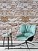 3D Stone Wallpaper Peel and Stick Wallpaper PVC Self-Adhesive Film Removable Wallpaper for Room Decor，17.7