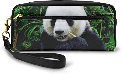 Amazon ペンケース パンダ柄 萌え 白黒 パンダシリーズ6 筆箱 Puレザー ペンポーチ 化粧ポーチ 文房具 大容量 かわいい 多機能ポーチ 収納ケース 小物入れ 軽量 旅行 出張 中学生 高校生 プレゼント ペンケース 文房具 オフィス用品