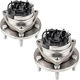 KAX 513214 Front Wheel Bearing hub Assembly Compatible with Saturn Aura 2007-2009,5 Lugs Wheel Bearings w/ABS,2PCS