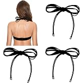 PurpleYu Halter Neck Bra Straps Replacement Swimsuit Bathing Suit Self Tie-knot Adjustable Detachable Spare Bra Straps