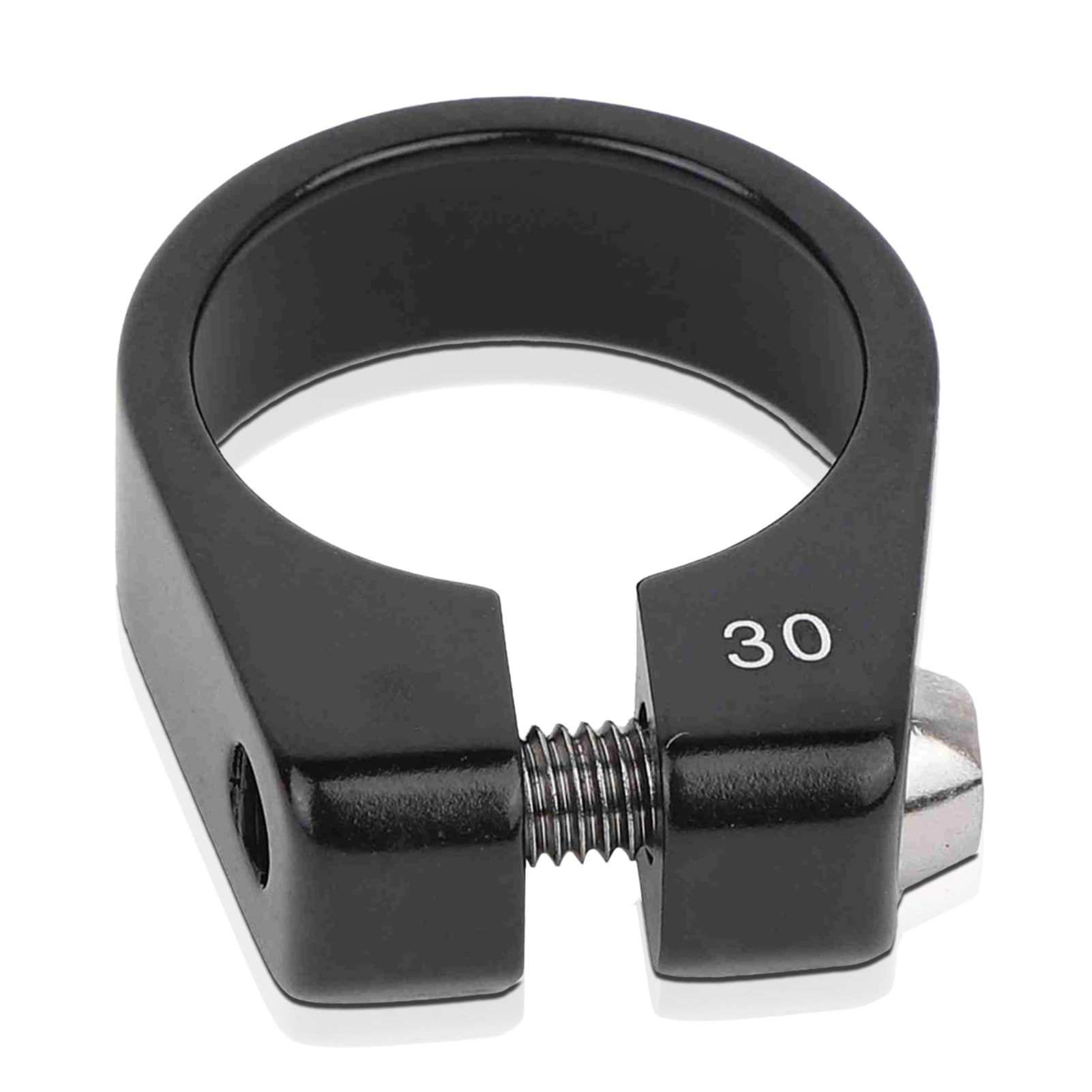 Bikes Seat Post Clamp, Quick Release Seatpost Collar Aluminium Alloy Seatpost Tube Tightener Clip for 30mm/1.2in Pipe Mountain Road Bikes (1)