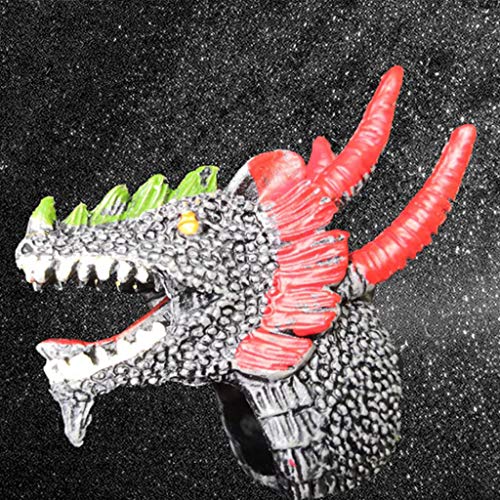 Dinosaur Dino Fossil Rings Party Favors Decoration Supplies Finger Toys for Kids Boys Girls Christmas Birthday Gifts 12Pcs - Thumbnail 6