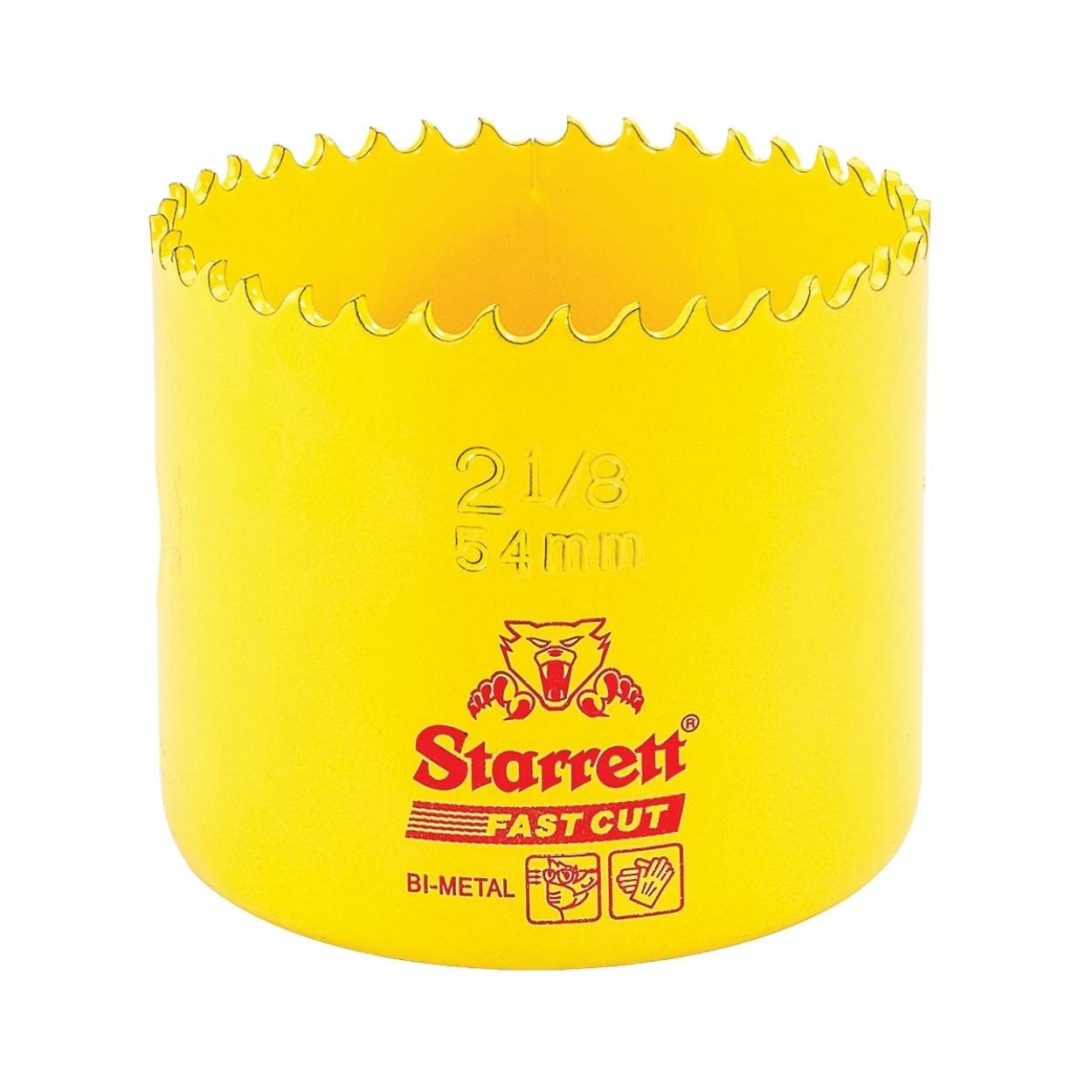 Starrett 63 FCH054 Core Drill (54 mm) Yellow