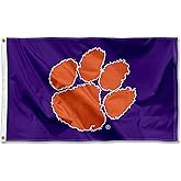 College Flags & Banners Co. Clemson Tigers University Large College Flag