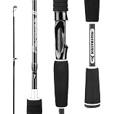 KastKing Perigee II Spinning &amp; Casting Fishing Rods | 2-Piece Rods, 24 Ton Carbon Fiber Blanks, Fuji O-Ring Line Guides, EVA Grips, Saf-T Keeper Hook Holder