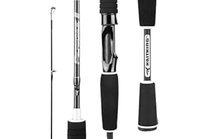 KastKing Perigee II Spinning & Casting Fishing Rods, Fuji O-Ring Line Guides, 24 Ton Carbon Fiber Casting and Spinning Rods - Two Pieces,Twin-Tip Rods and One Piece Rods