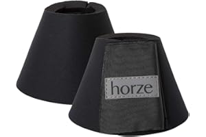 HORZE Pro Overreach Bell Boots for Horses | Neoprene Pair
