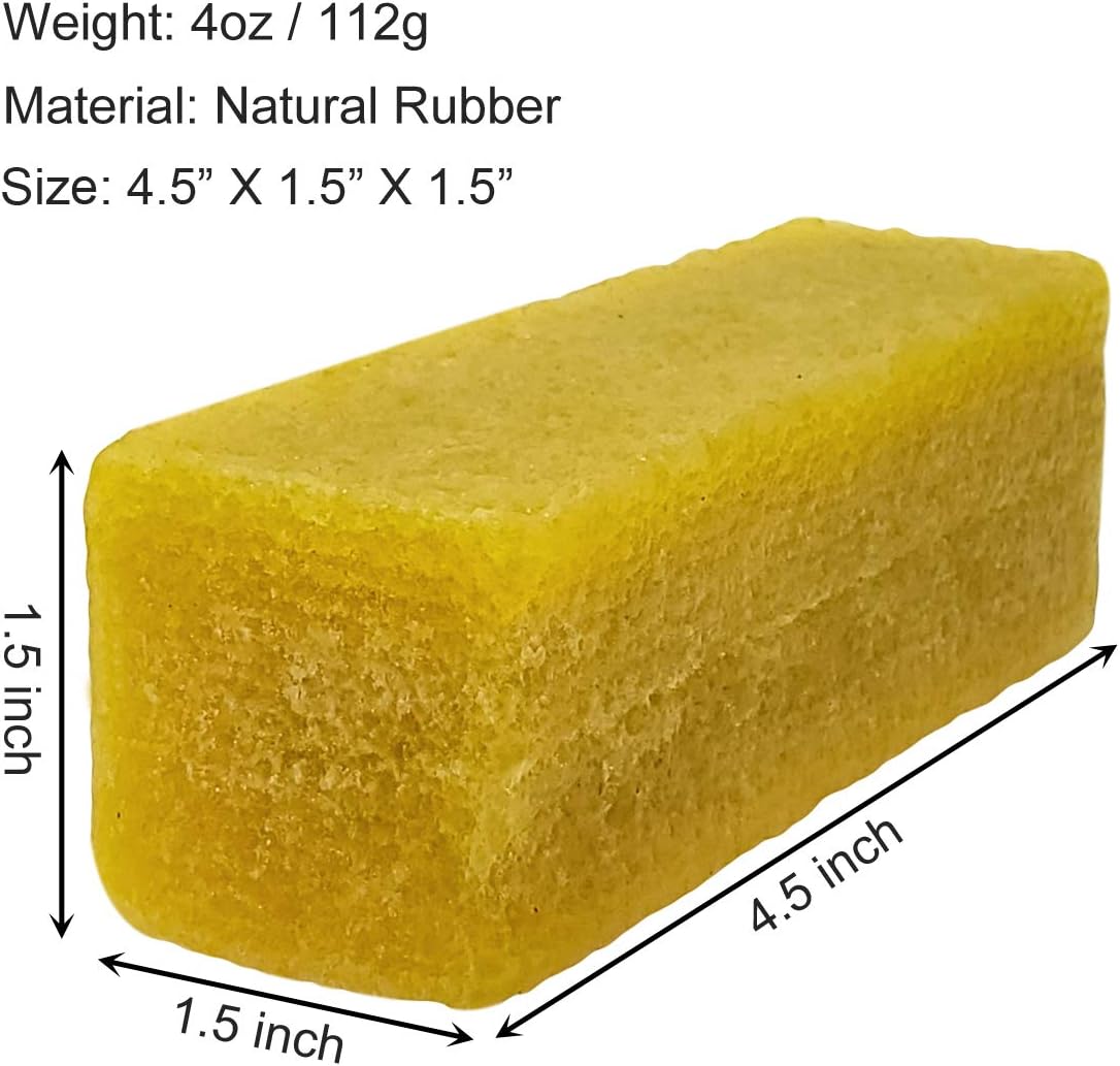 M-jump 4.5x1.5x1.5 Inch Abrasive Cleaning Stick for Sanding Belts & Discs Natural Rubber Build For Cleaning Sandpaper, Rough Tape, Skateboard Shoes and Sanding Discs | A"Must Have" Sanding Accessory - - 