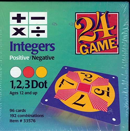 24 Game: Integers (Ages 12+)
