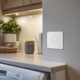 BG Electrical 13A Switched Fused Connection Unit LED Indicator Nexus 800 White view 7